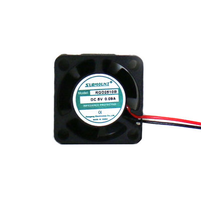 Certyfikat CE 13000 obr./min 25x25x10mm cichy wentylator chłodzący do małych urządzeń