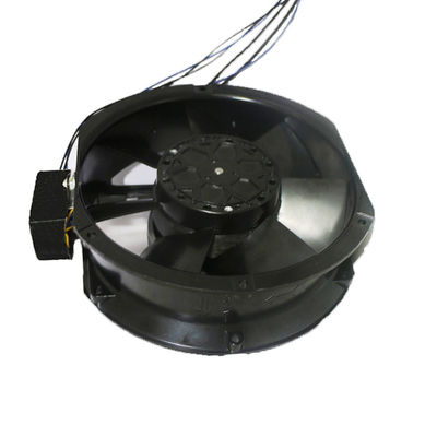 Zatwierdzenie CE Wentylatory z metalowymi ostrzami 150 mm Okrągłe z alarmem utknięcia