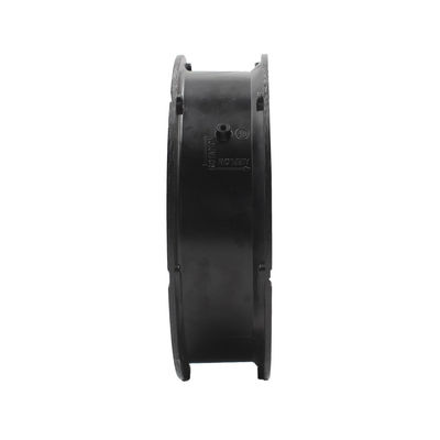 Czarny wentylator osiowy 640CFM 68 W DC, wentylator chłodzący 48 V DC bezszczotkowy